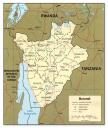 Cartina Burundi