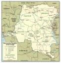 Cartina Congo