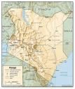 Cartina Kenya